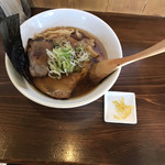 らあめん一路 - アゴだしらぁめん醤油（700円）