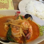 イーサン食堂 - レッドカレー