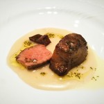 クリマ ディ トスカーナ - 蝦夷豚　タン　腎臓　さがり　ファジョッリ　カンネッリ