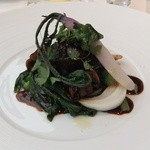 emuN - 2011.12月  牛ほほ肉のブレゼ　ポテトのピューレ添え