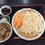 山ざき - 料理写真:肉汁うどんと天ぷら