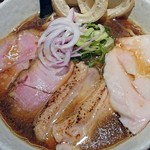 らーめん専門 和心 - 豚と鶏のレアチャーシュー夢の競演