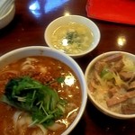 刀削麺・火鍋・西安料理 XI’AN - タンタン刀削麺（担々麺）ごはんセット