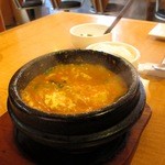 韓国宮廷料理 オモニ - スンドゥブチゲランチ\850
