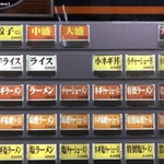 ラーメンショップ - 食券機