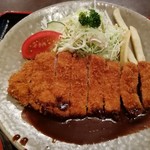お食事処うきは - とんかつのアップ！(2019年5月)
