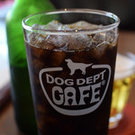 DOG DEPT - サラダに飲み物が付いていたので、アイスコーヒーお願いしました。