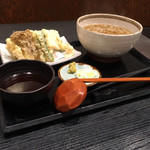 甚五郎 - 鶏天そば