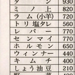 福乃家 - 横線はその日に無いものです