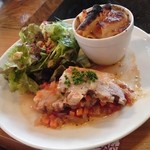 空色カフェ - 赤いクリスマスランチ(イタリア風)ラグー