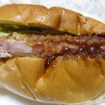 アサカベーカリー - ハムカツ　アップ