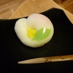 遊季の里 - 2011.12　チェックインのおもてなし和菓子