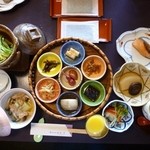 遊季の里 - 2011.12　朝食全景