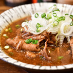 もつ焼き おとんば - 名代どろもつ煮込み@380円