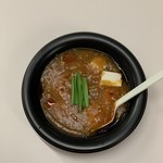 担々麺 にし森 - 麻婆豆腐 500円。