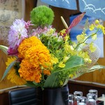 家庭料理 小川 - おすそ分けの花