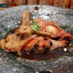 ぼちぼち - 金目鯛のあら炊き