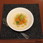 カーサ・デル・チーボ - 車海老のﾌﾗﾝにﾊﾞﾌﾝ海胆