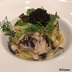 カーサ・デル・チーボ - 毛蟹とｶﾆﾐｿの冷製ｶｯﾍﾟﾘｰﾆにｷｬﾋﾞｱ