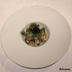 カーサ・デル・チーボ - 毛蟹とｶﾆﾐｿの冷製ｶｯﾍﾟﾘｰﾆにｷｬﾋﾞｱ