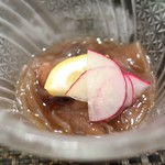 ぼちぼち - ホタルイカの沖漬け