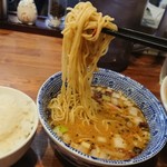 麺屋 悠 - 麺はラーメン同様、細麺ストレート！ 