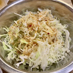 焼肉 ミートパンチ - 通しキャベツ