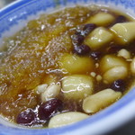 東市国棟湯圓、粉條冰、甜米糕 - 小豆、花生(落花生)・・