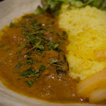 SPICY CURRY 魯珈 - 激ウマ♥　クリーミィ野菜コルマ　トロッと野菜に少し酸味が加わった優しいカレー　この子はそこまで辛くないです　ココナッツやヨーグルト