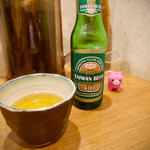 SPICY CURRY 魯珈 - 台湾ビ　よく冷えてる　スッキリしたピルスナーでした　飲みやすい