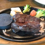 ステーキのどん - ●牛サガリステーキ1480円と税 　150グラム