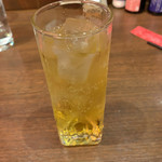 mekikinoginji - 濃厚梅酒のソーダ割り 463円