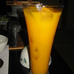 お宿 ながお -  メニューにおすすめって書いてあったのでみかんジュース注文＾＾おいしすぎ！