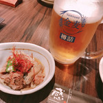 居酒屋 感 - ビールで乾杯