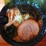 豚頂 - 白とんこつラーメン並＋のり増し