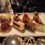 ザ ロビーラウンジ - ケーキの見本