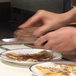 フォカッチャディレッコ500 - アマゾンカカオをたっぷりすりかけて出来上がり！