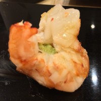 三軒茶屋 鮨かんてら - 海老の唐子漬け