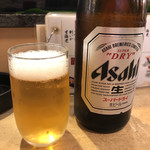 丸まん寿司 - 瓶ビール