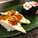丸まん寿司 - 穴子と梅胡