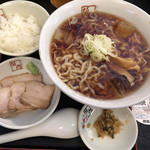 Kitakataramembannai - 和風冷やしラーメン ライスサービス　クーポン利用で730円