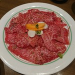 焼肉 鶯谷園 - 特上ロース