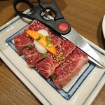 焼肉 鶯谷園 - 厚切りハラミ