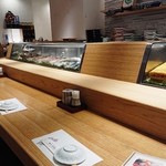 Tsukiji Sushi Iwa - カウンター席