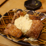 炉端 百式 - 山芋の竜田揚げとタルタル