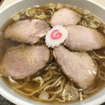 赤坂味一 - ラーメン、チャーシュー固め750円