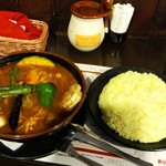 ラマイ - スープカレーチキン　１２００円