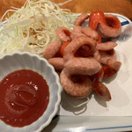 おぎ野 - 赤ウィンナー美味いから、お代わり