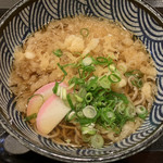 おぎ野 - 〆はタヌキ蕎麦