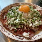 正泰苑 - 二代目レアステーキ ピリ辛ヤンニョム味